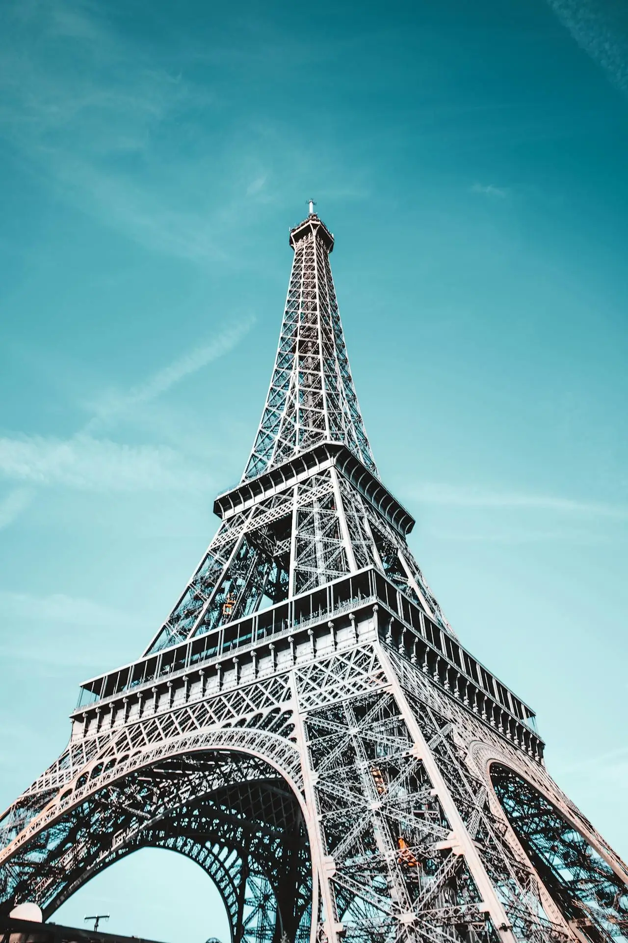Arc de Triomphe and Eiffel Tower, Paris